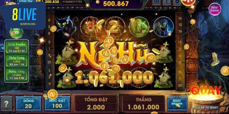 Siêu phẩm hấp dẫn của nhà cái nổ hũ uy tín 8LIVE