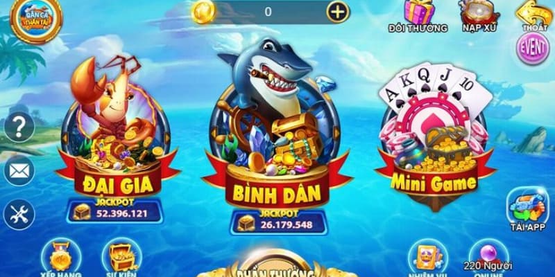 Bắn Cá Thần Tài đem đến sự giải trí đỉnh cao