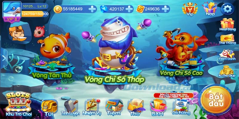 Giới thiệu sơ lược về game bắn cá xèng