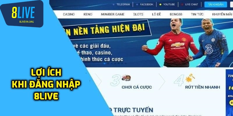 Lợi ích đăng nhập tài khoản