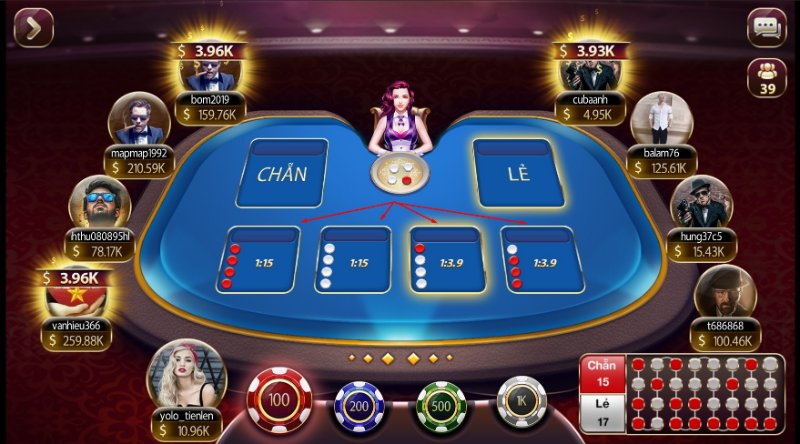 Soi cầu với mẫu đối xứng